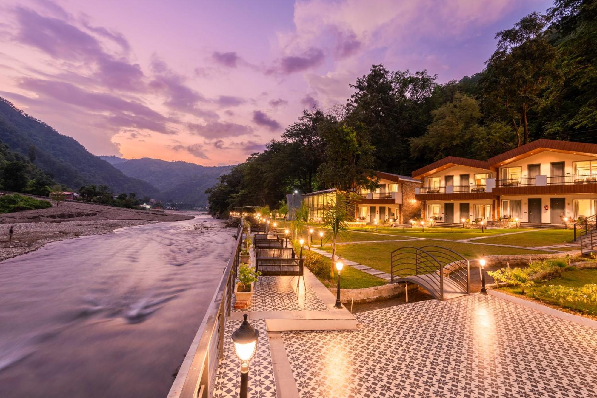 Dls Divine River Resort And Spa, Rishīkesh Extérieur photo
